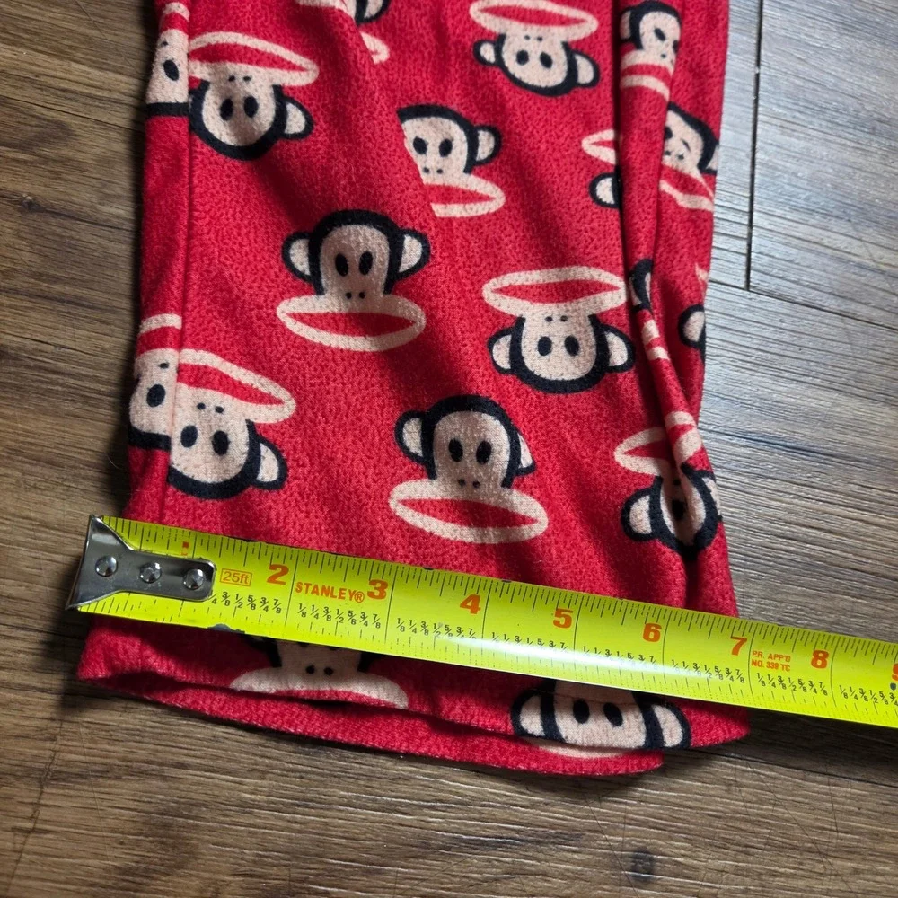 Paul Frank Julius the Monkey Fleece Pajama Pants Kids M 10/12 AOP Y2K Kidcore
